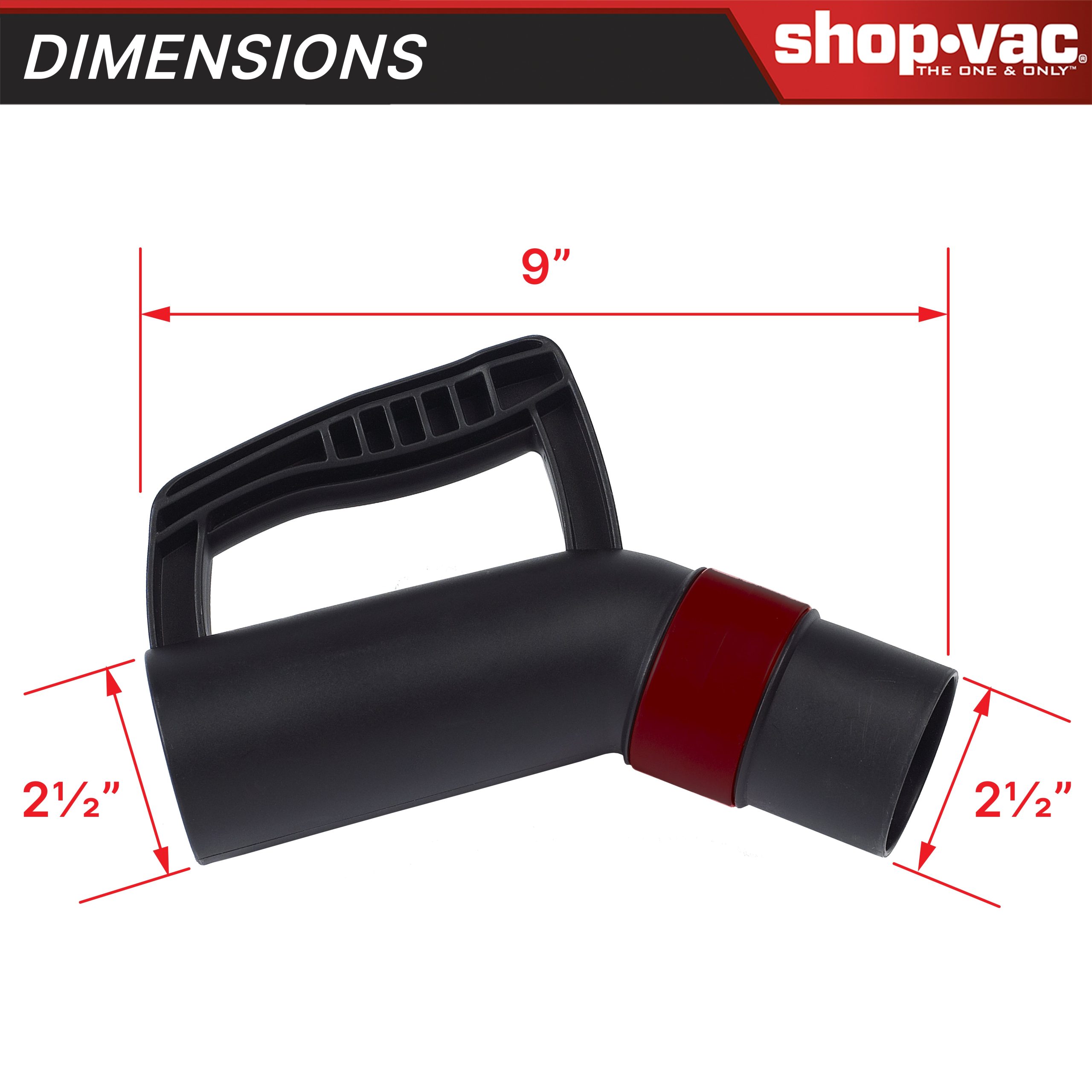 Shop-Vac® 2.5 Inch Elbow Grip - Image 2
