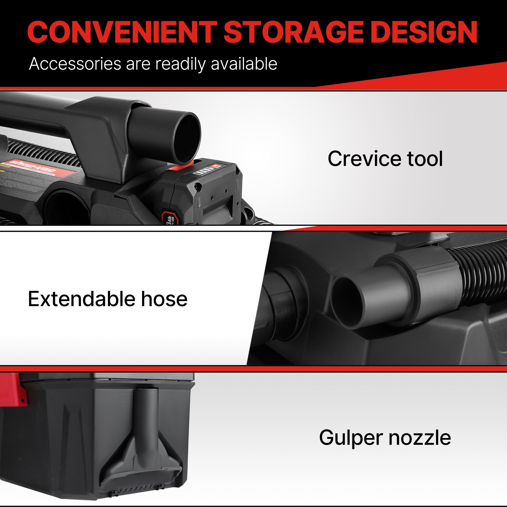 Shop-Vac® 20V Cordless Wet/Dry Vacuum - Image 7