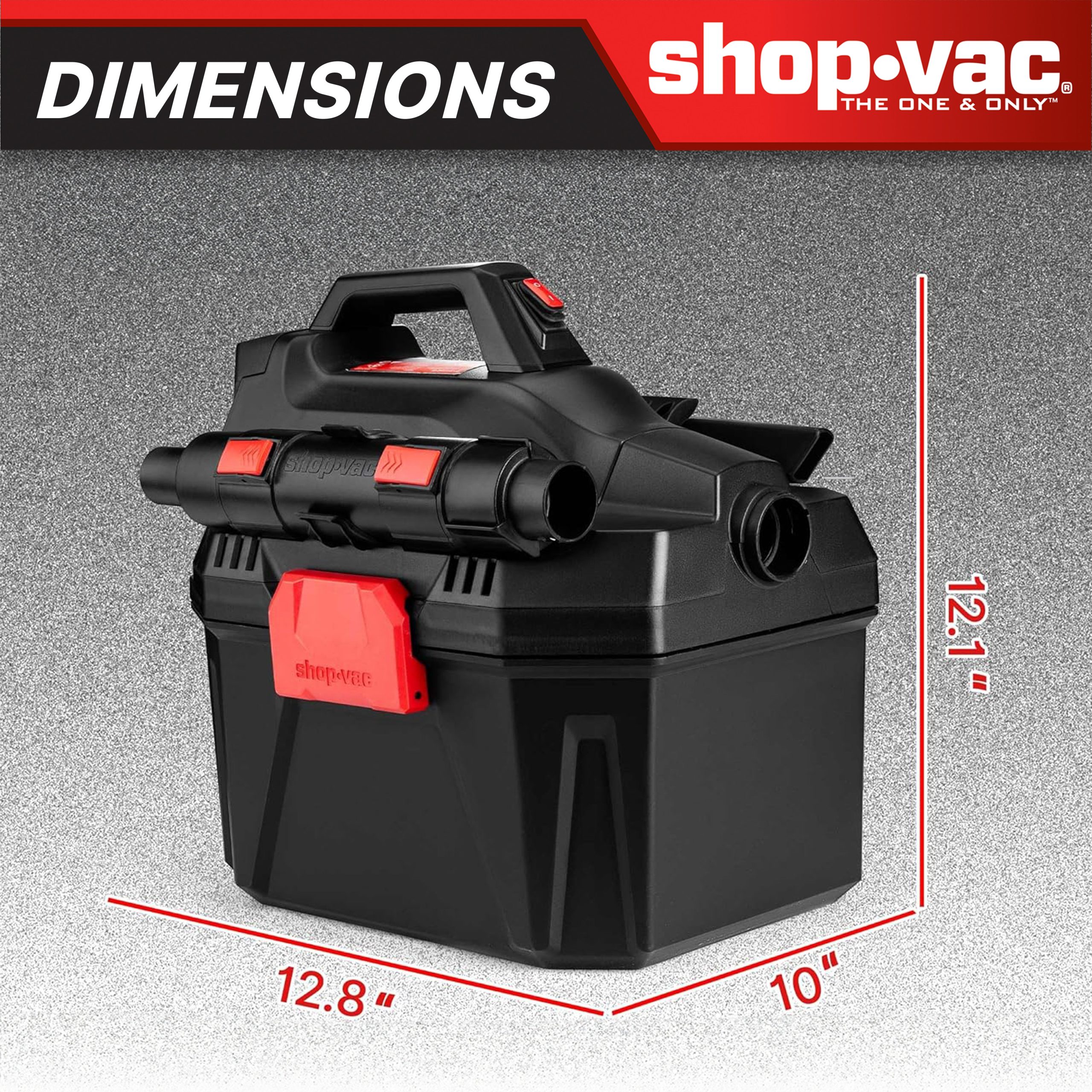 Shop-Vac® 2 Gallon 20V Cordless Wet/Dry Vacuum - Image 6