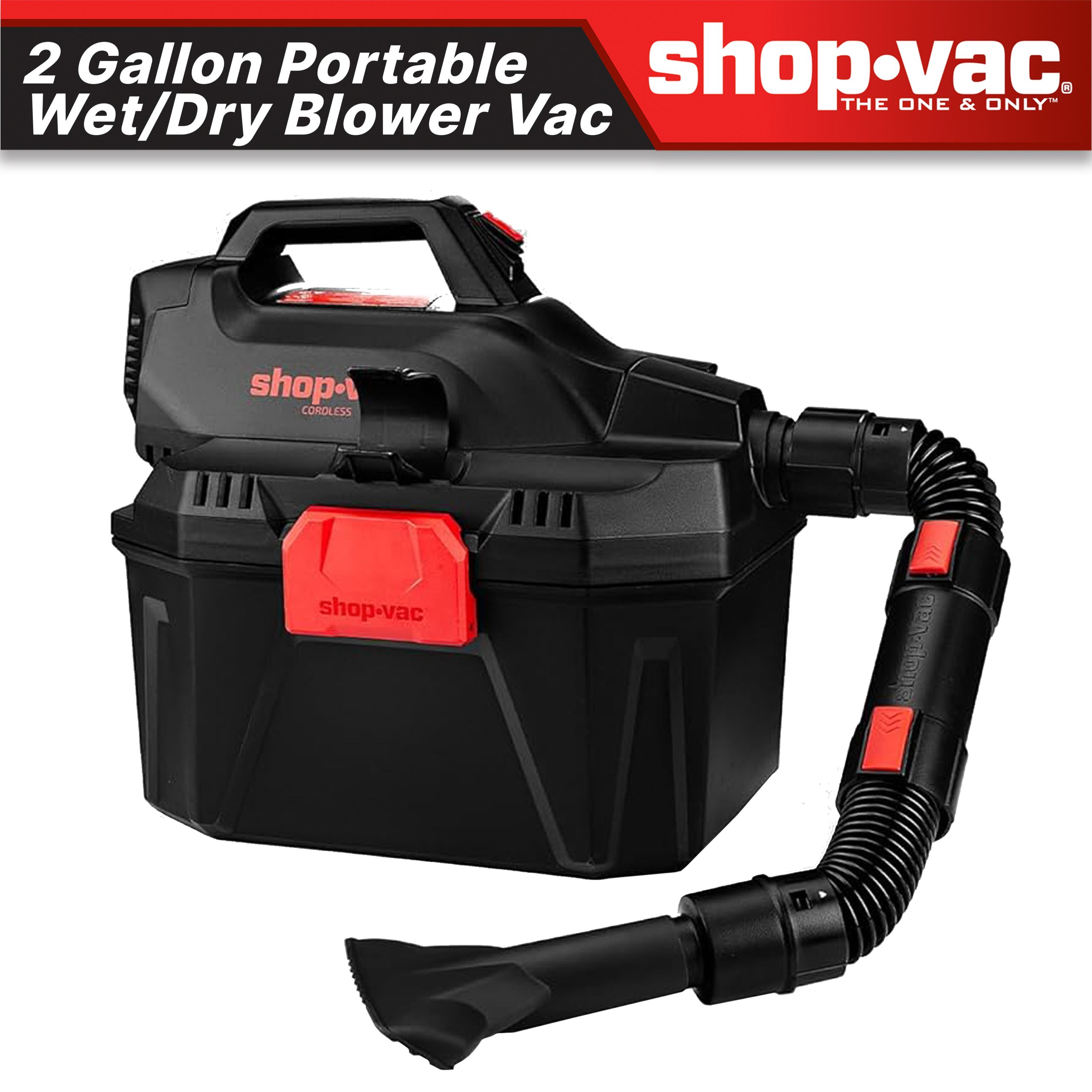 Shop-Vac® 2 Gallon 20V Cordless Wet/Dry Vacuum
