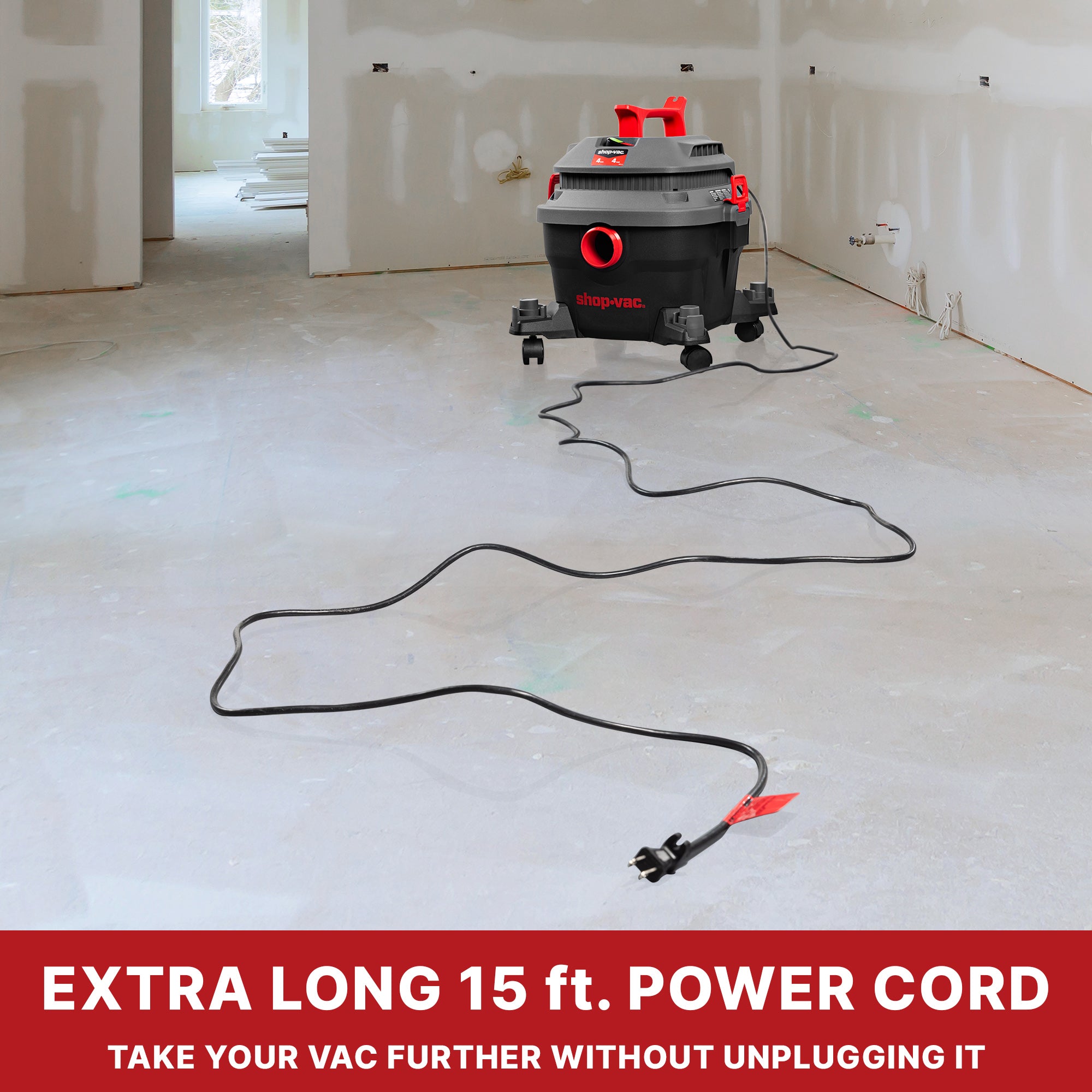 Shop-Vac® 4 Gallon 4.0 Peak HP Wet/Dry Vacuum - Image 7