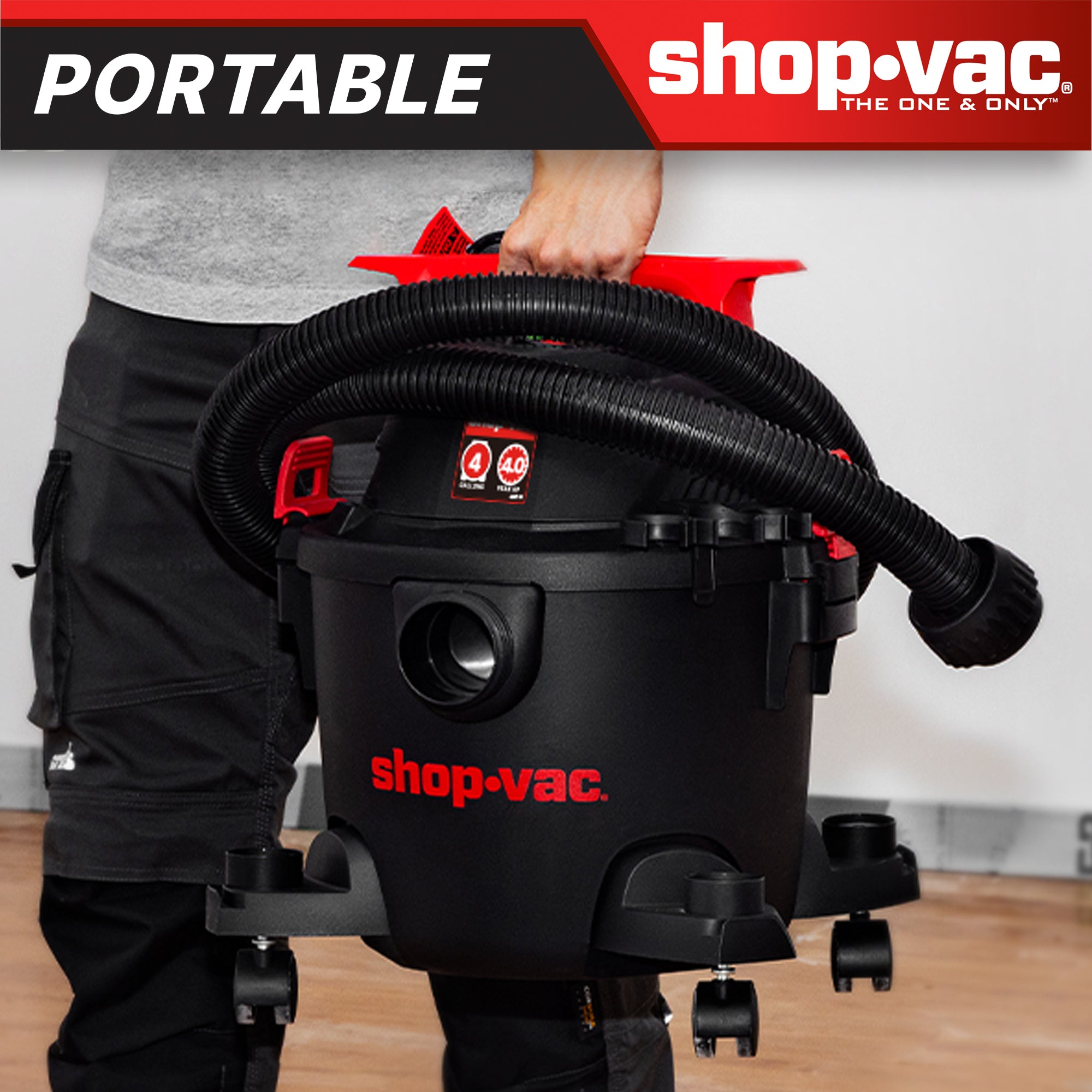 Shop-Vac® 4 Gallon 4.5 Peak HP Wet/Dry Vacuum - Image 5