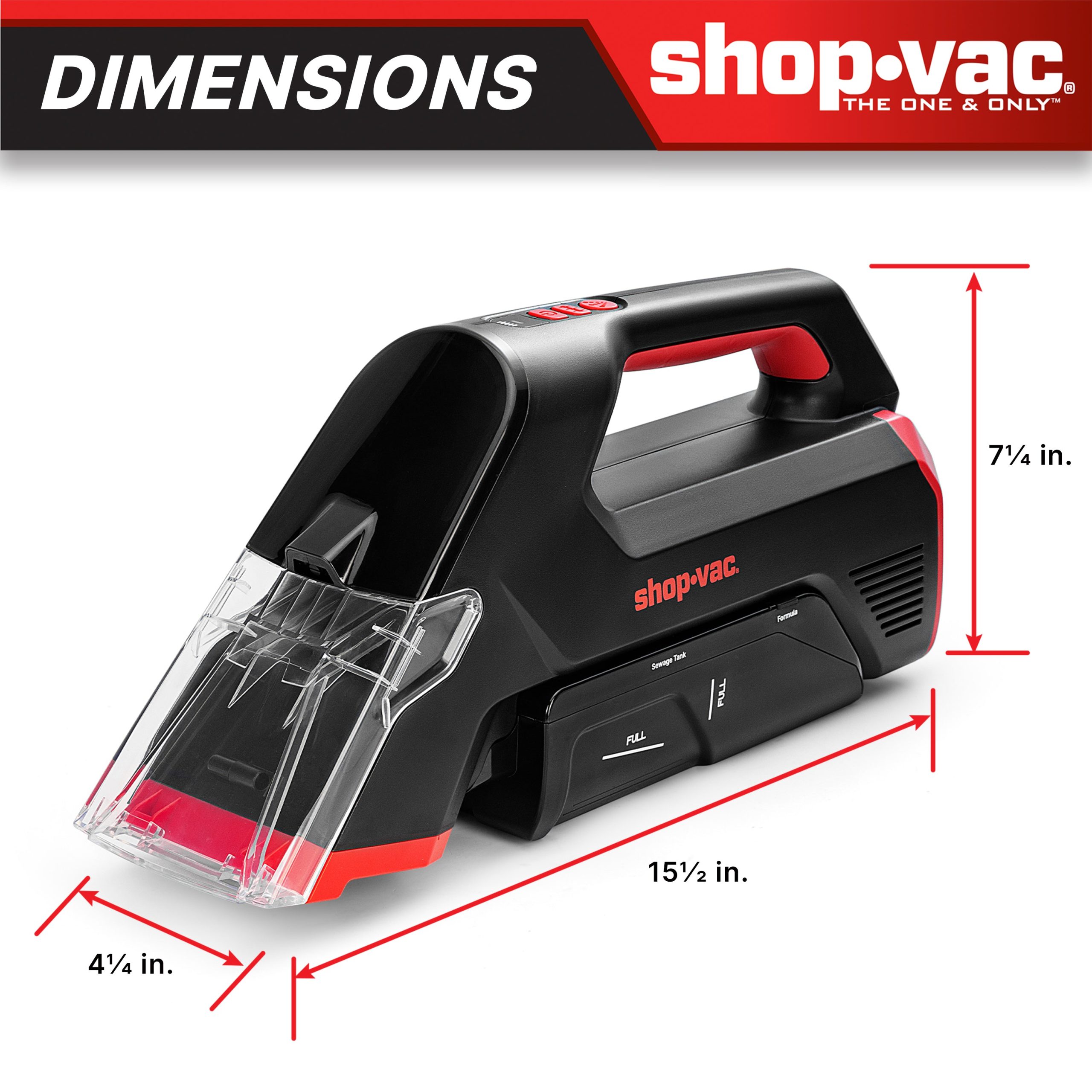 Shop-Vac® 3-in-1 Cordless Spot Cleaner - Image 2