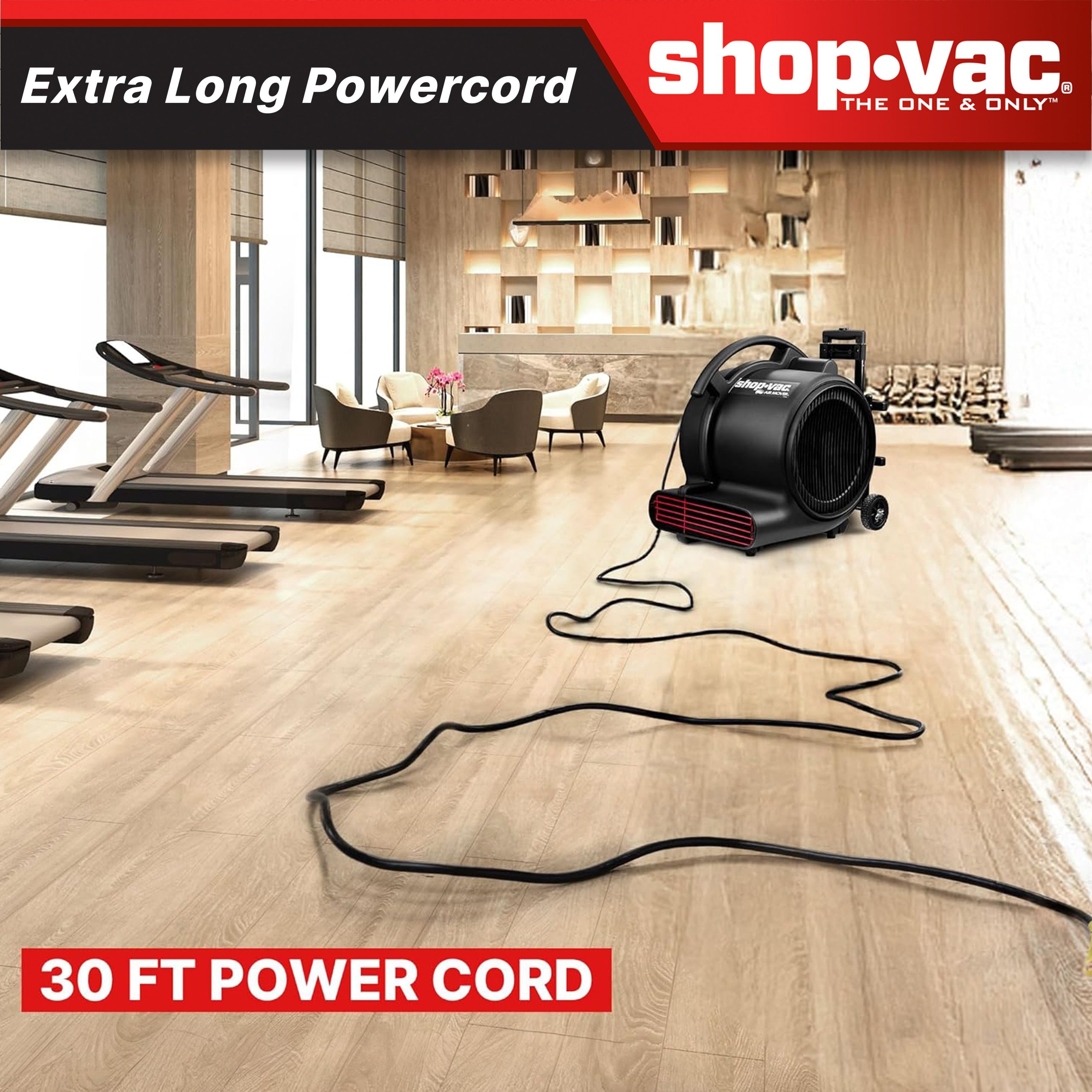 Shop-Vac® 3-Speed 1800 CFM Air Mover - Image 6