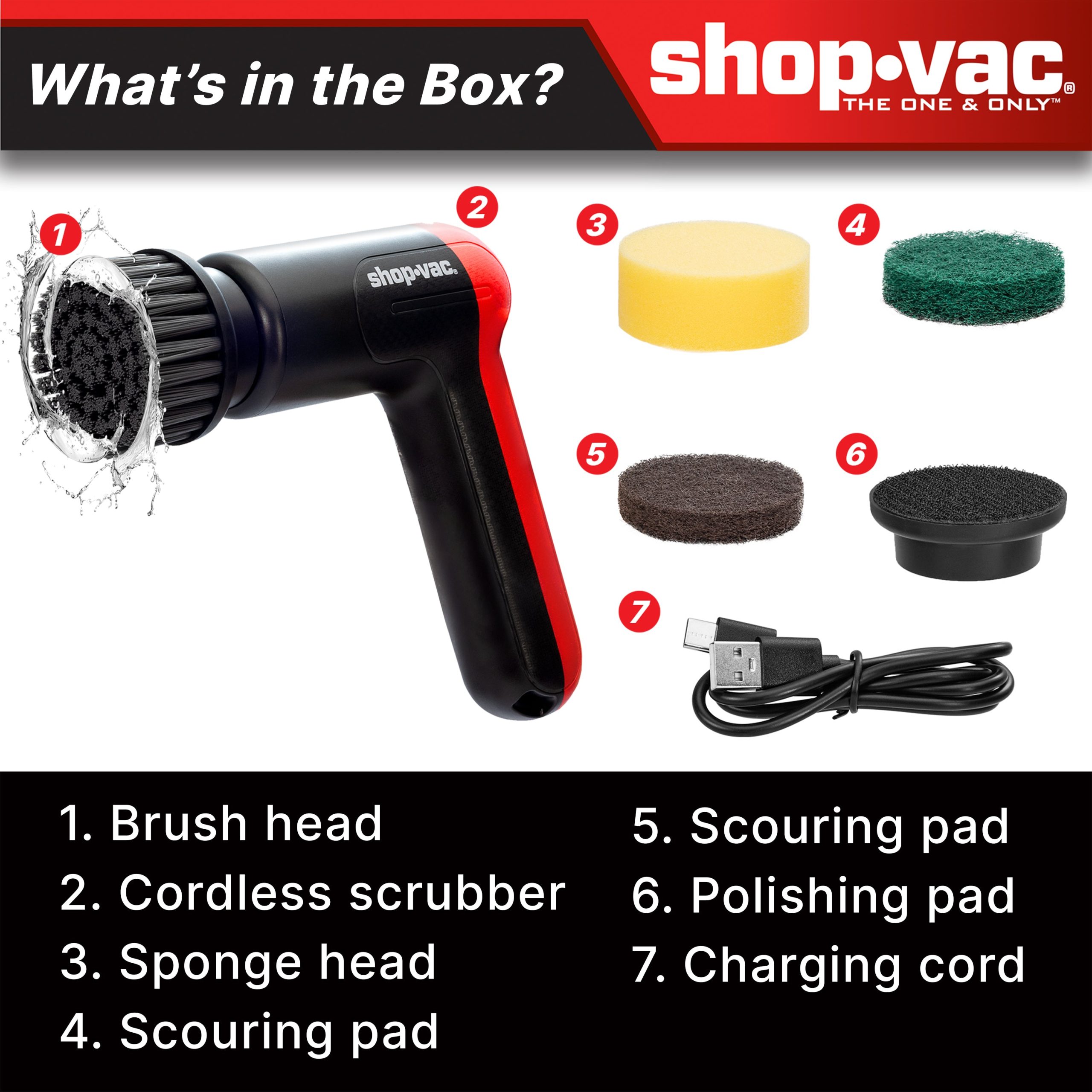 Shop-Vac® Cordless Spin Scrubber - Image 3