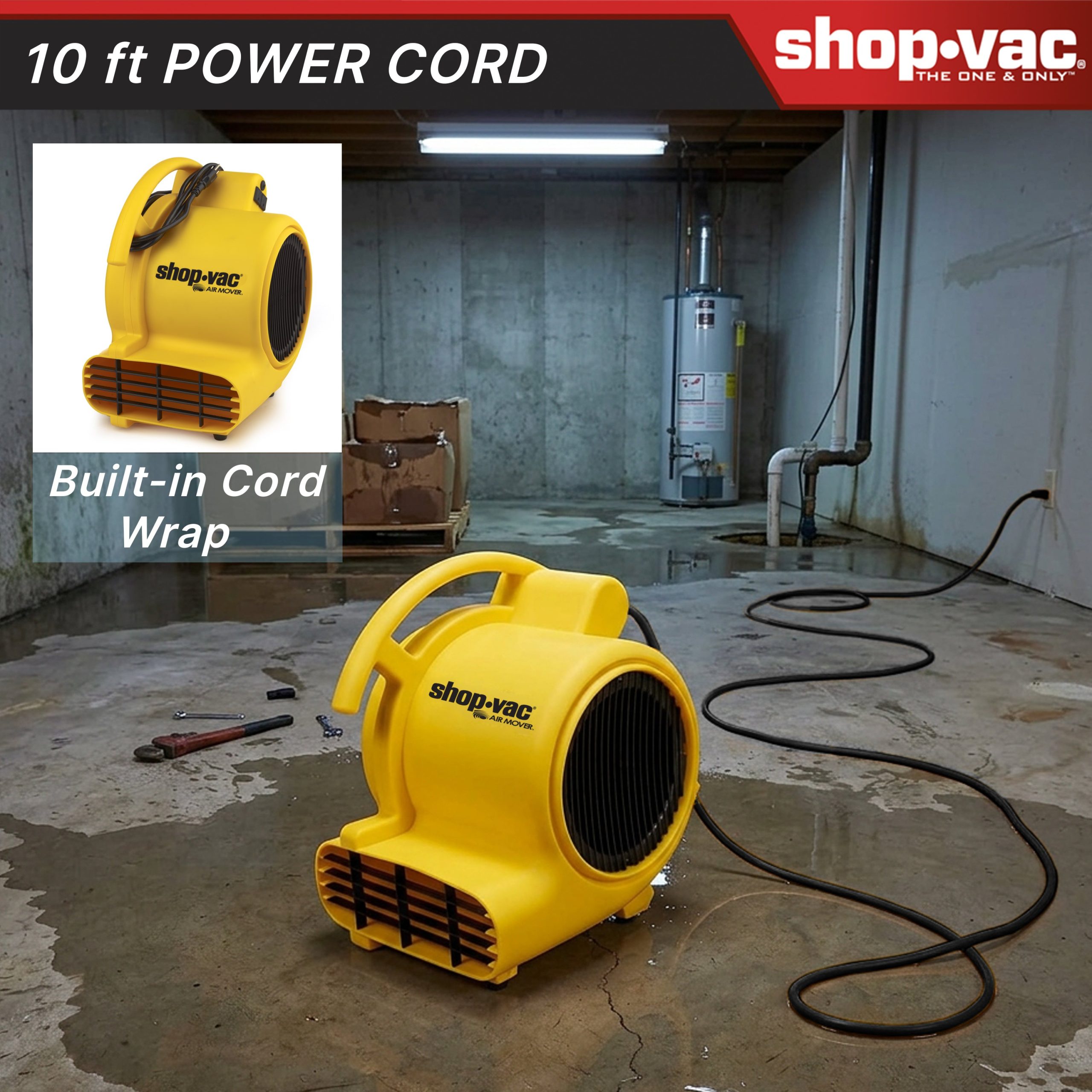 Shop-Vac® 1000 CFM Air Mover - Image 8