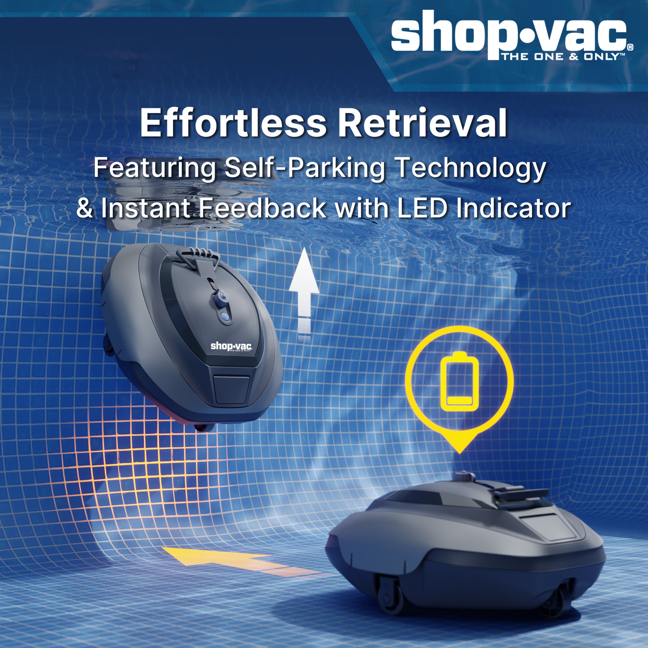 Shop-Vac® Cordless Robotic Pool Cleaner - Image 4