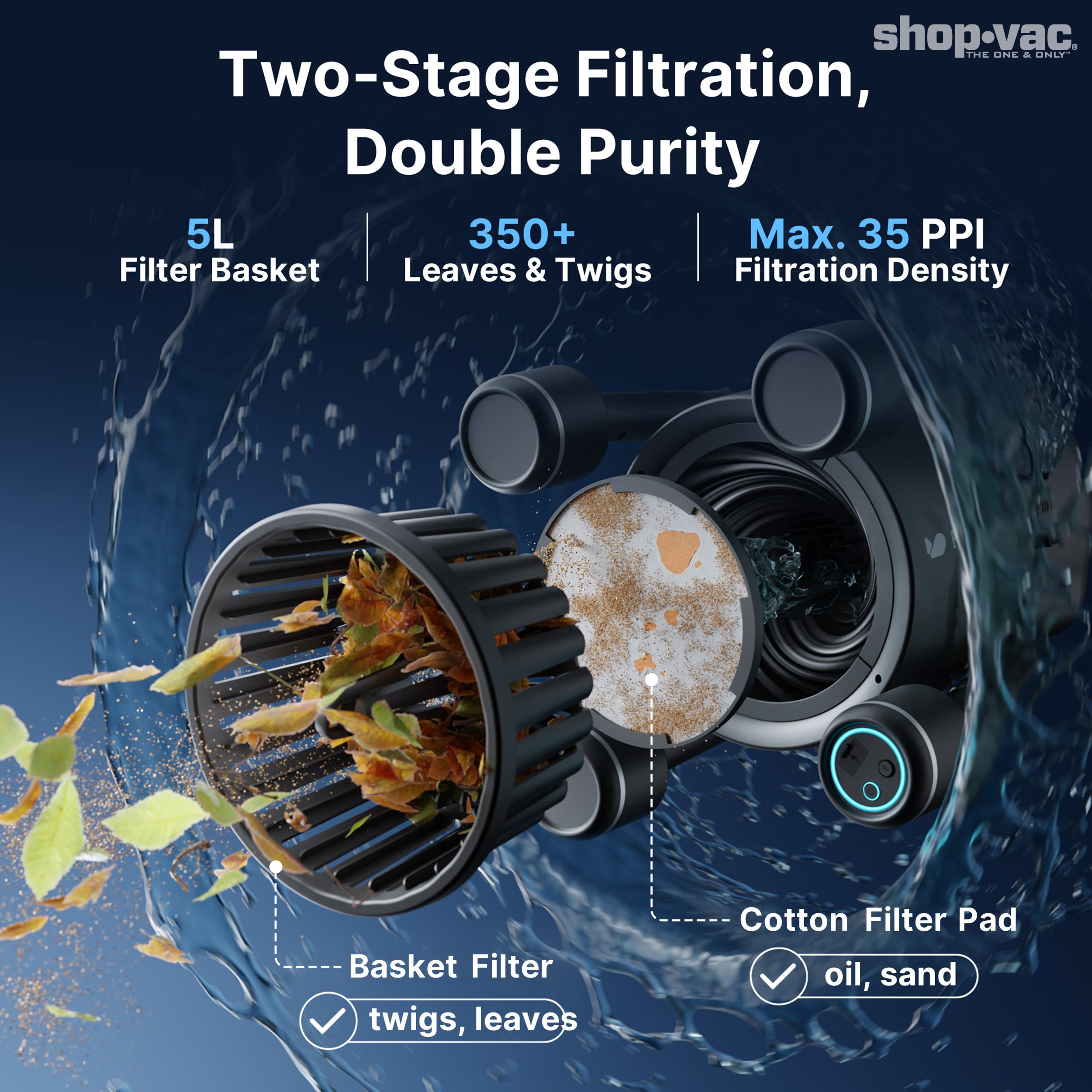 Shop-Vac® Robotic Surface Skimmer - Image 3