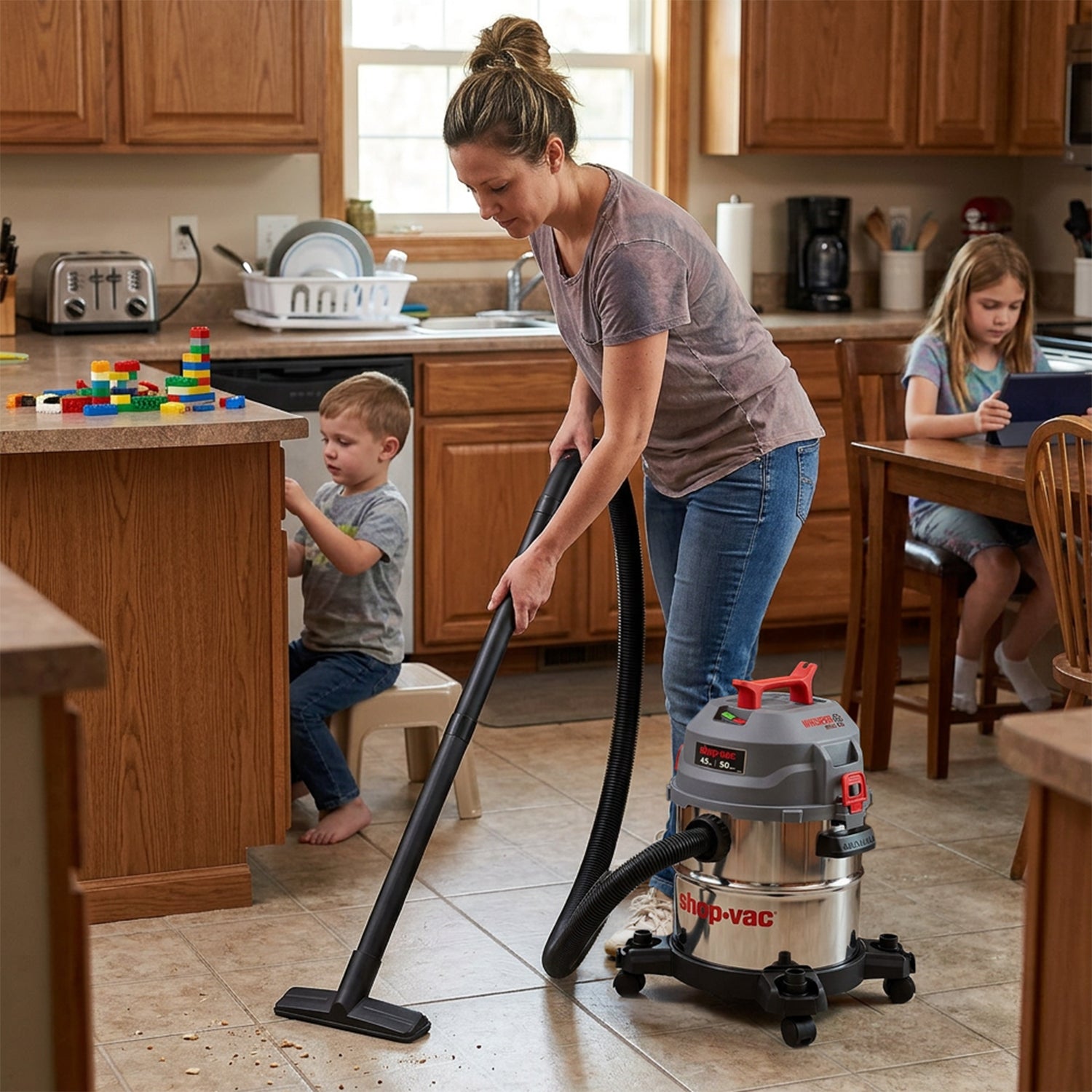 Shop-Vac® 5 Gallon Ultra Quiet Stainless Steel 4.5Peak HP Wet/Dry Vacuum - Image 11