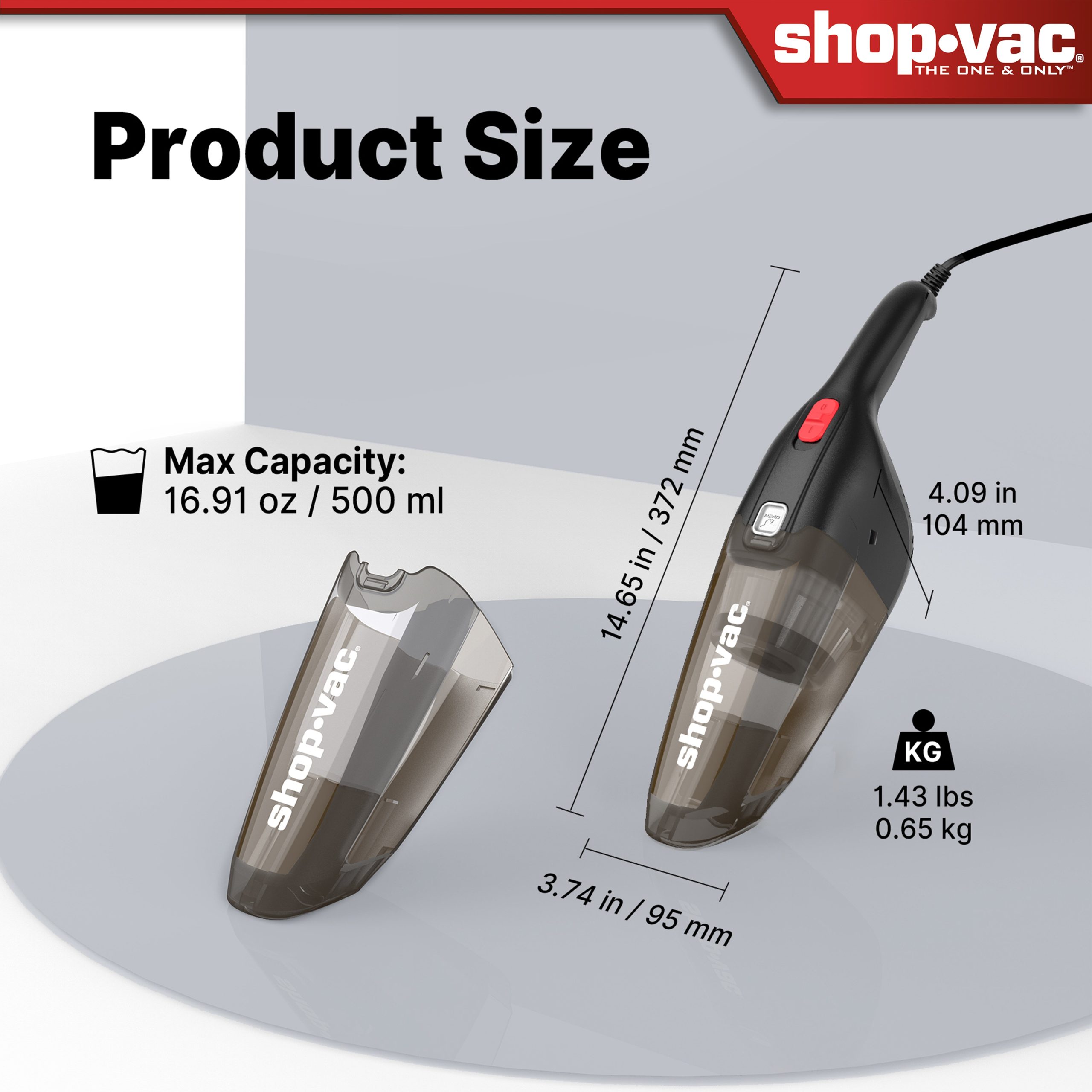 Shop-Vac® 12V Handheld Car Vacuum - Image 3