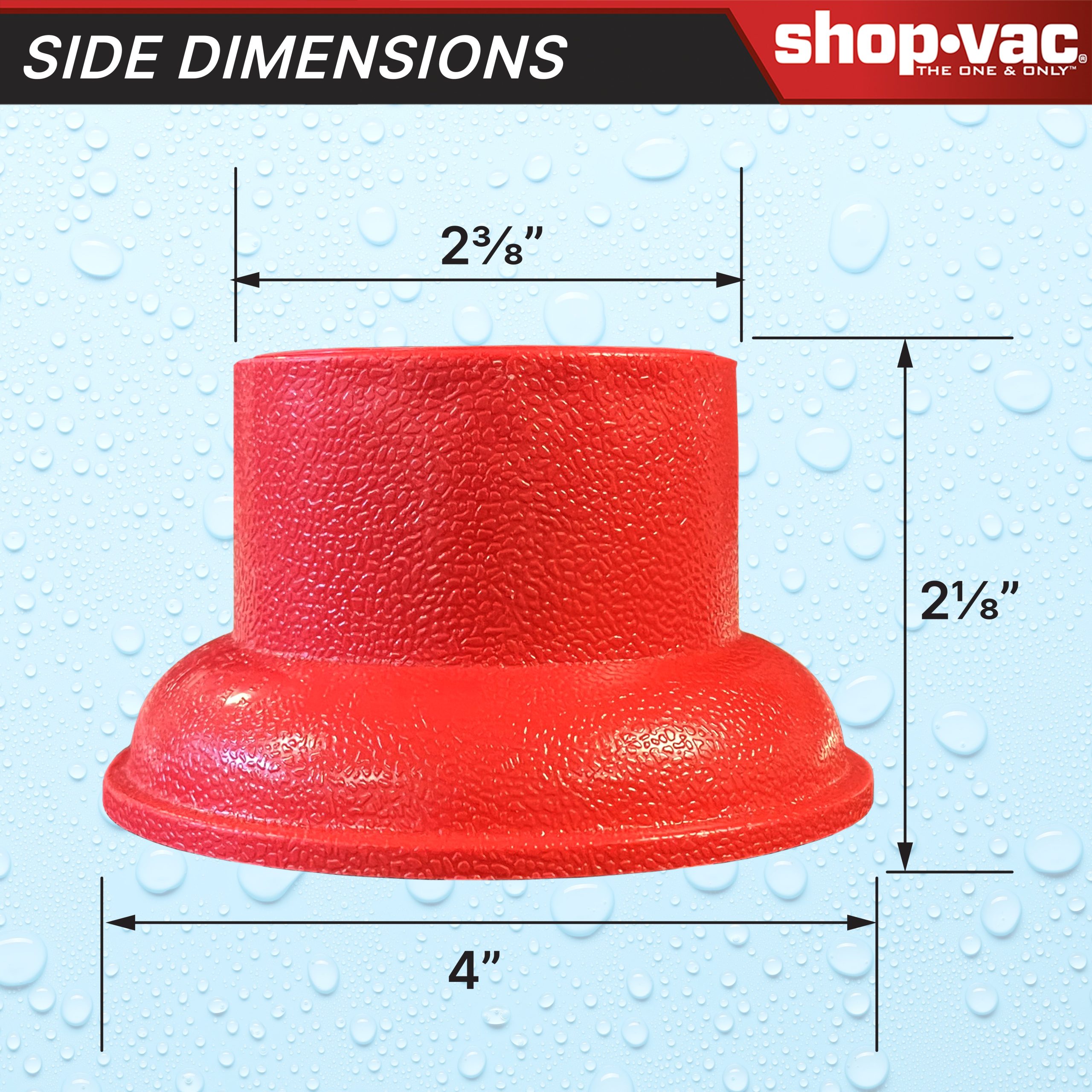 Shop-Vac® Drain Plunger Attachment - Image 5