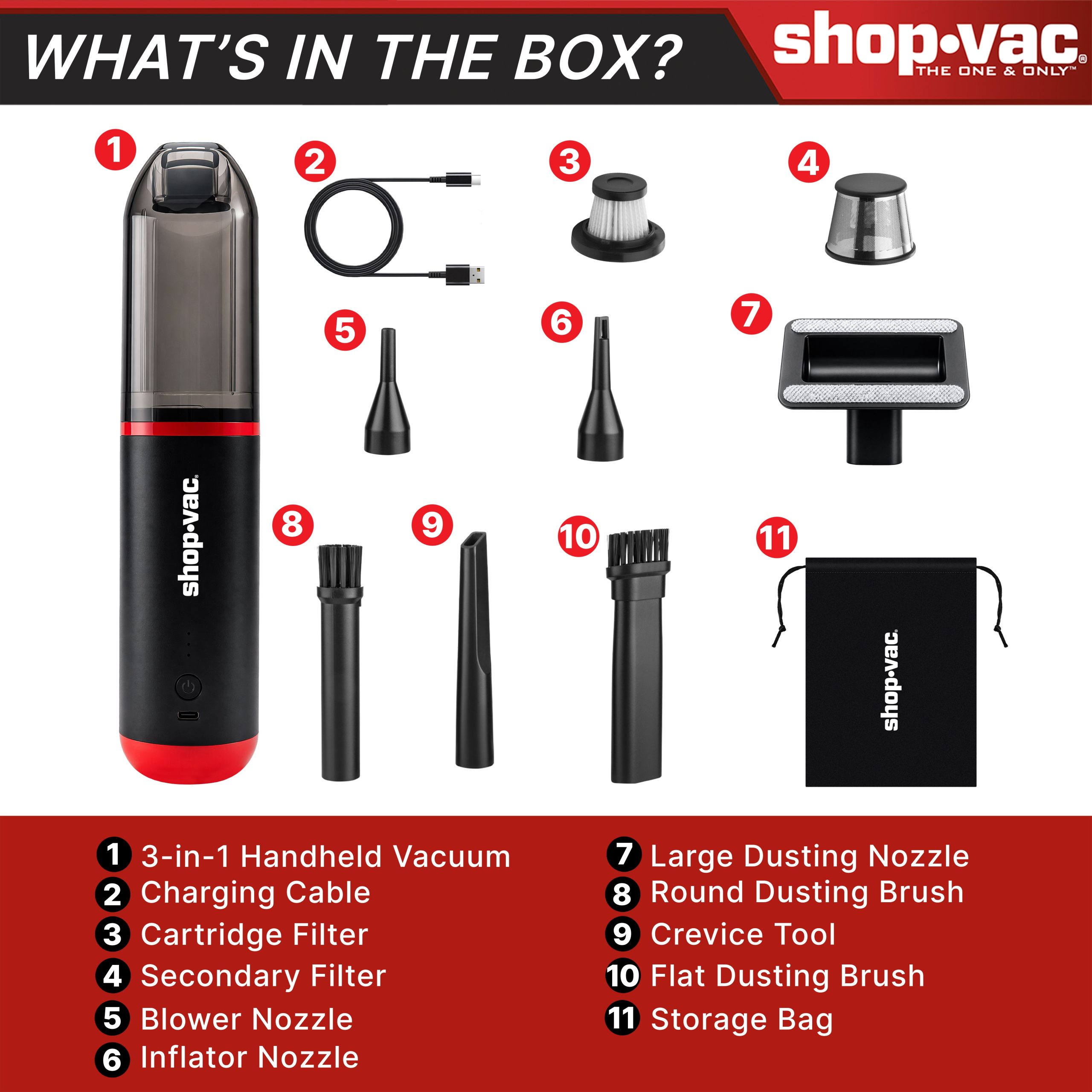 Shop-Vac® Cordless Mini Car Vacuum - Image 3