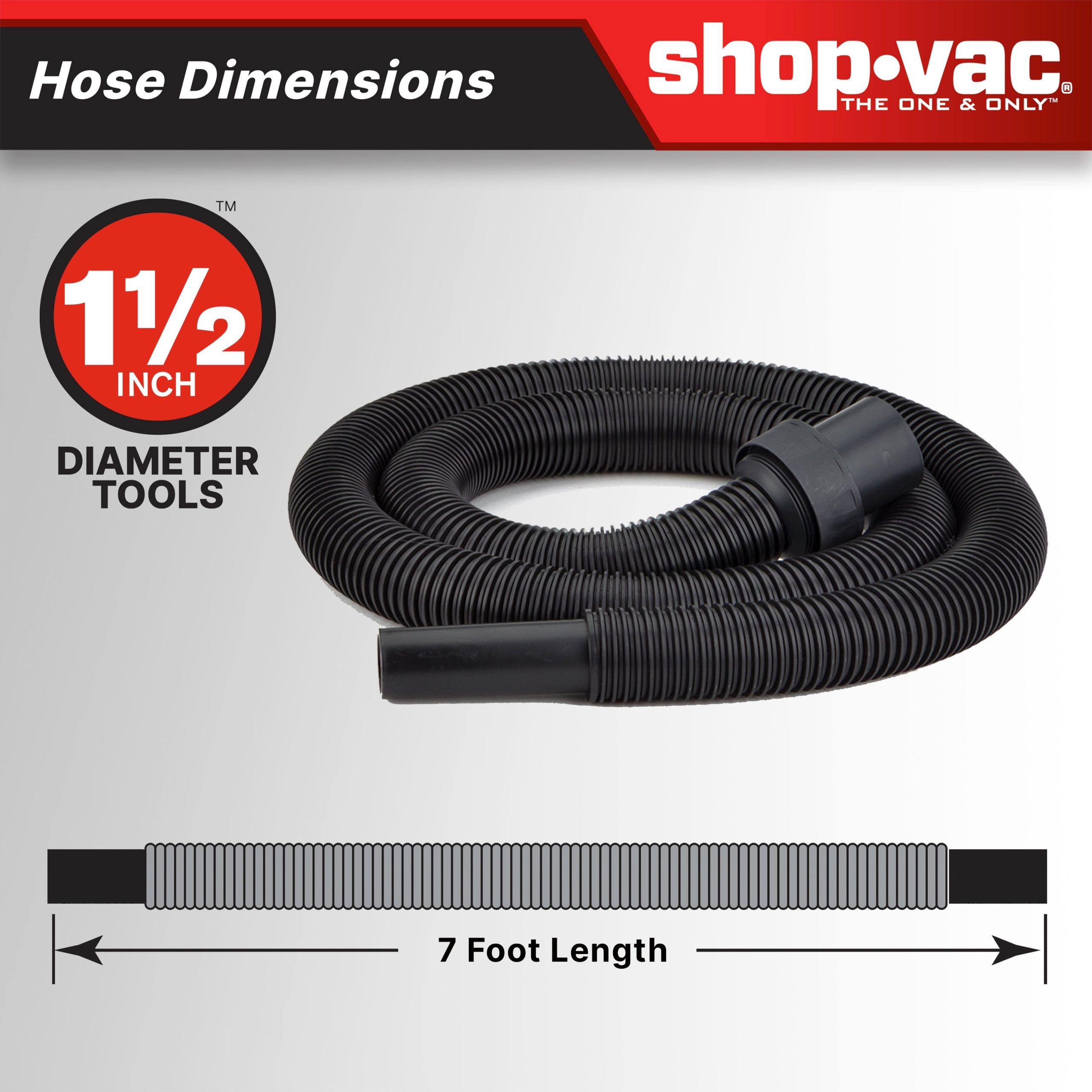 The Shop-Vac® 12 Gallon* 6.0 Peak HP** Stainless Steel Wet/Dry Vacuum - Image 5