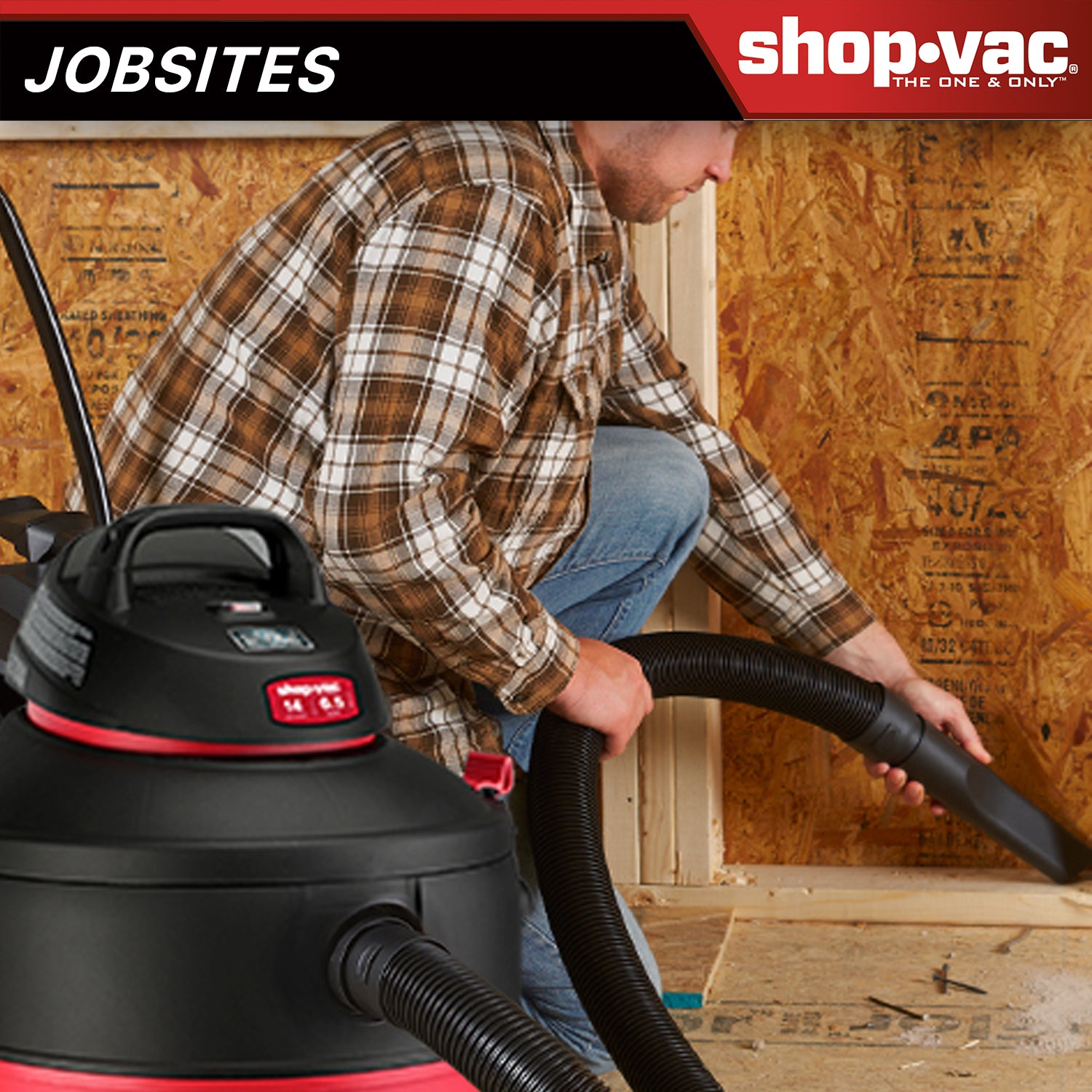 Shop-Vac® 14 Gallon 6.5 Peak HP Wet/Dry Vacuum - Image 12