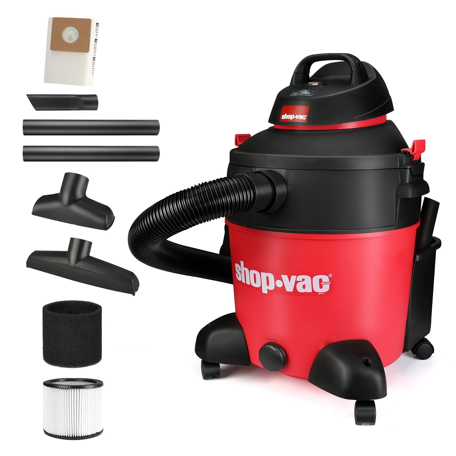 Shop-Vac® 12 Gallon 5.5 Peak HP Wet/Dry Vac - Image 4