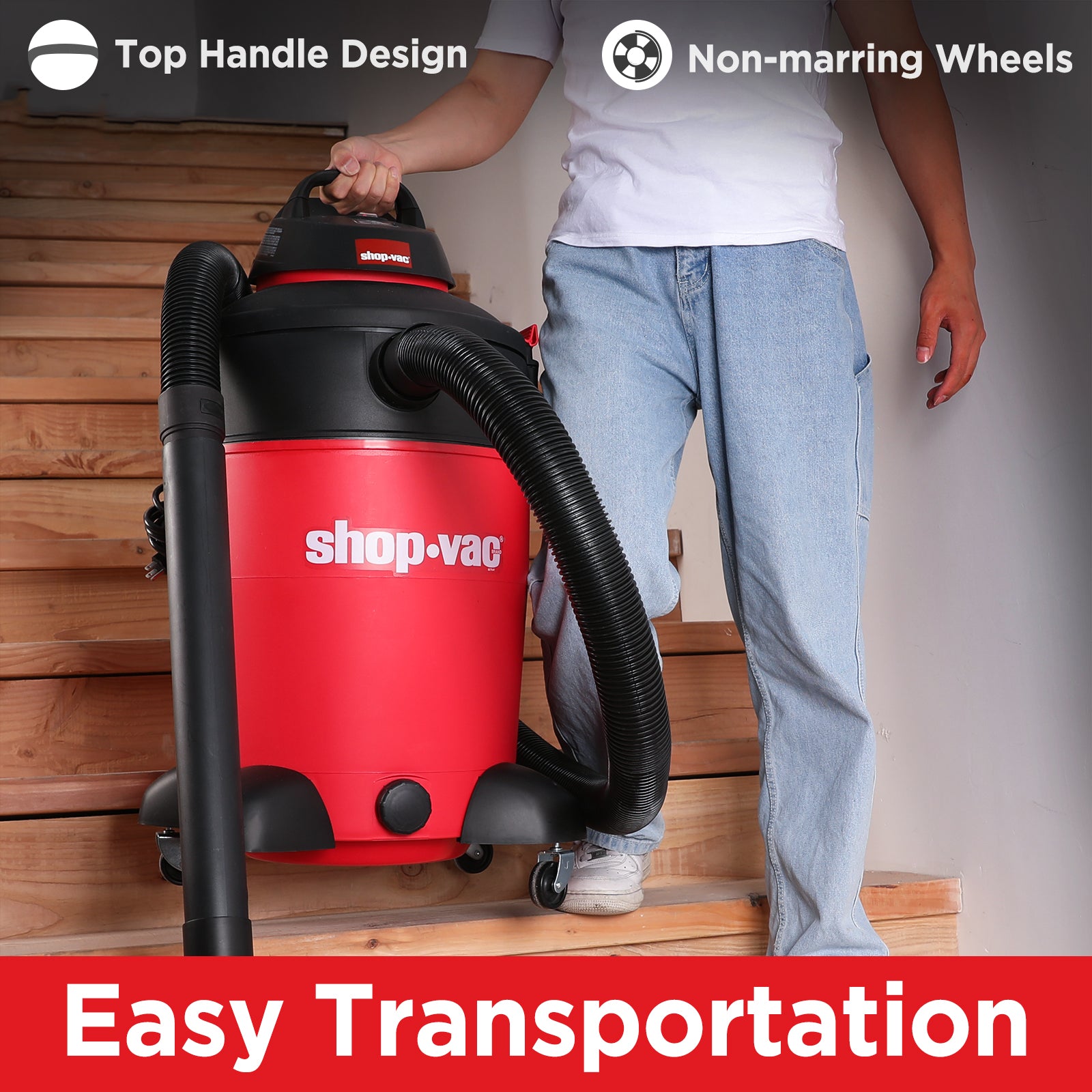 Shop-Vac® 16 Gallon 6.5 Peak HP SVX2 Wet/Dry Vac - Image 9
