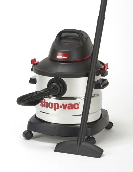 Shop-Vac® 8 Gallon 6.0 Peak HP Stainless Steel Wet/Dry Vacuum - Image 2