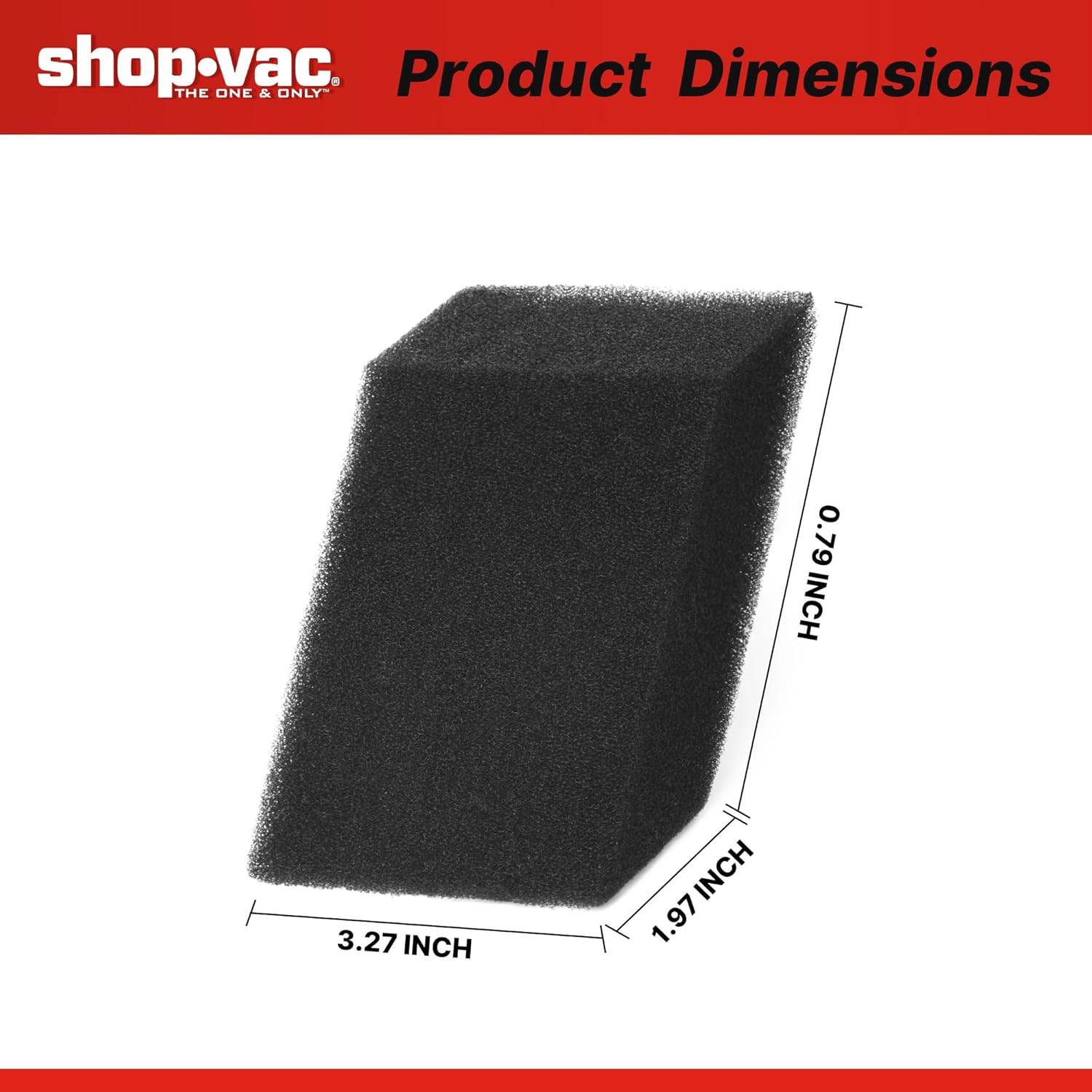 Shop-Vac® Filter Sponge Replacement for 5430206 - Image 2