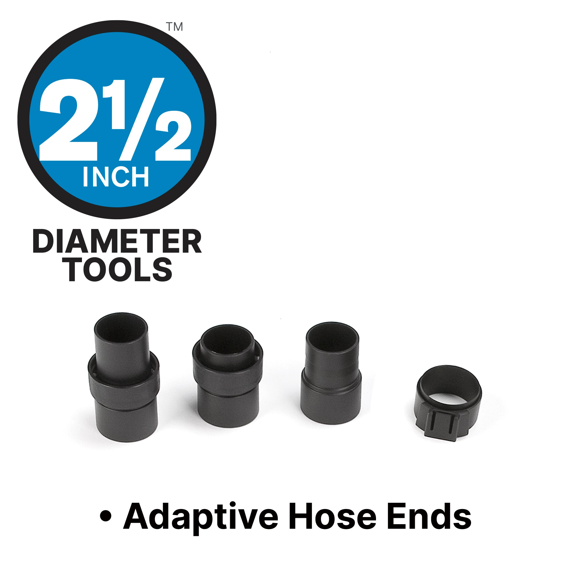 Shop-Vac® 2 1/2-inch diameter Bulk Dry Pick-Up Kit - Image 5