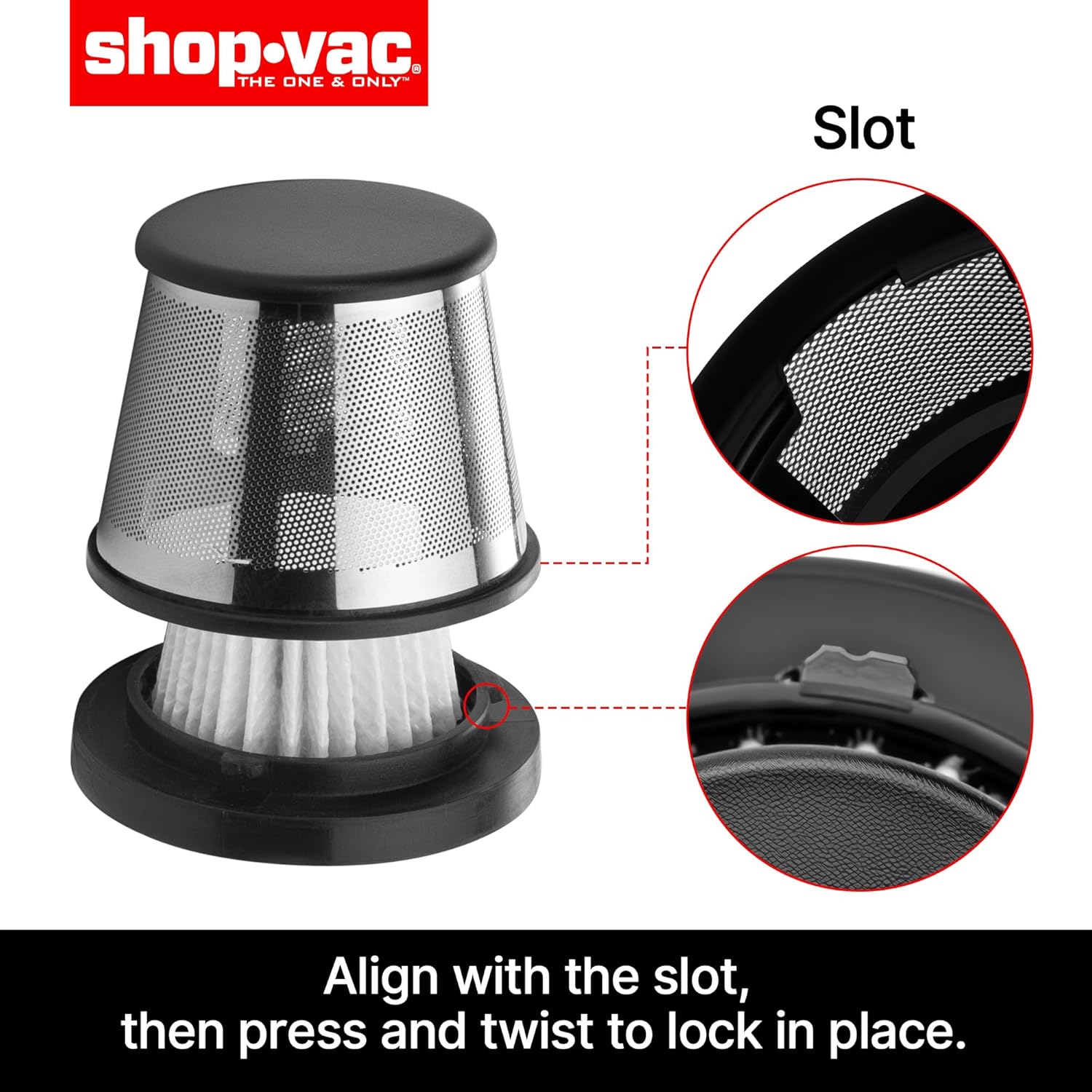 Shop-Vac® HEPA Filter (Compatible with 5430230 & 5430231) - Image 5