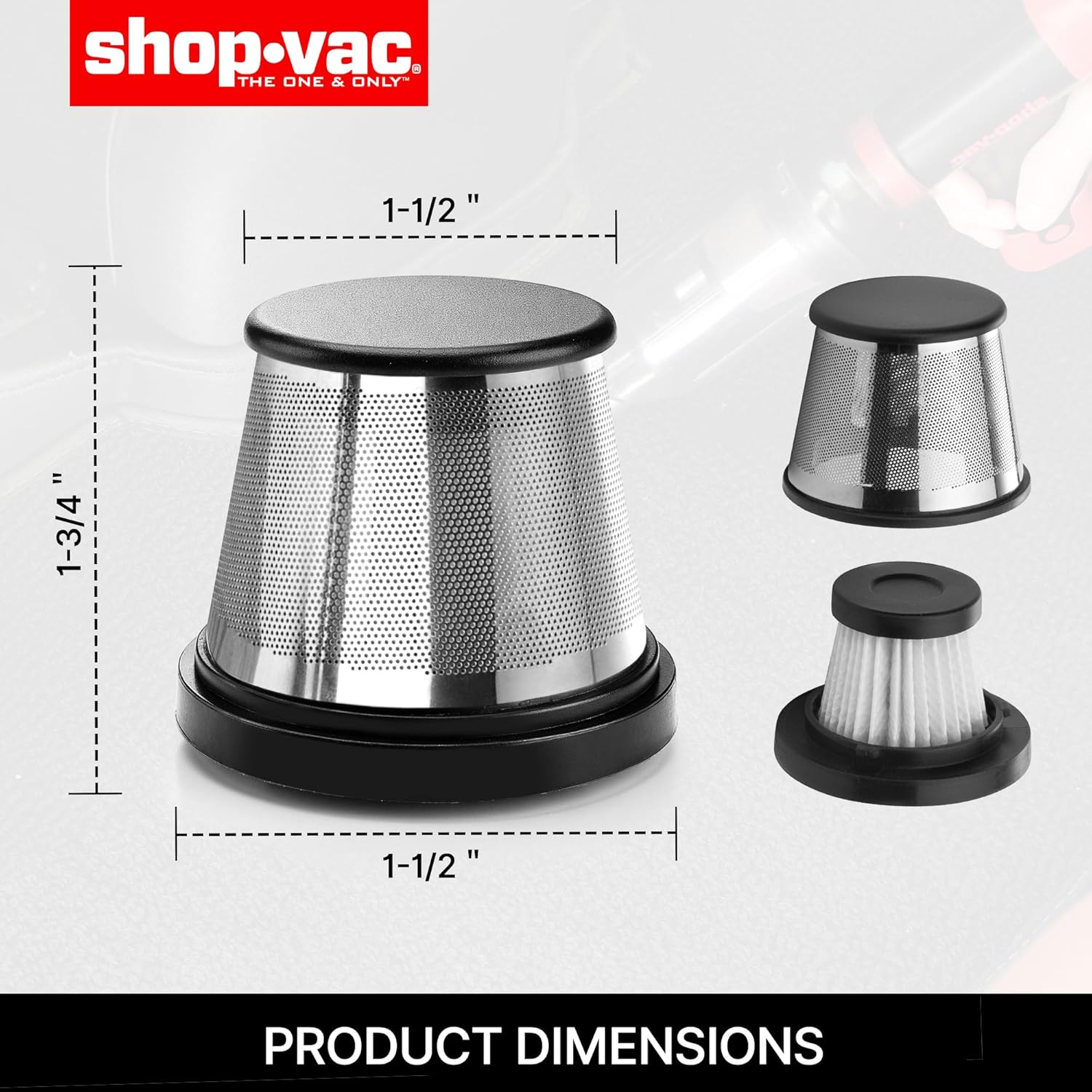 Shop-Vac® HEPA Filter (Compatible with 5430230 & 5430231) - Image 2
