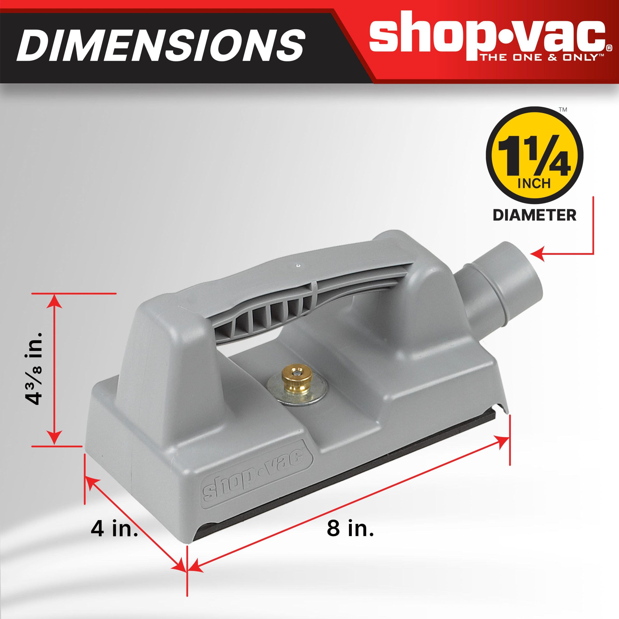 Shop-Vac® 1-1/4-inch diameter Dustless Hand Sander - Image 4