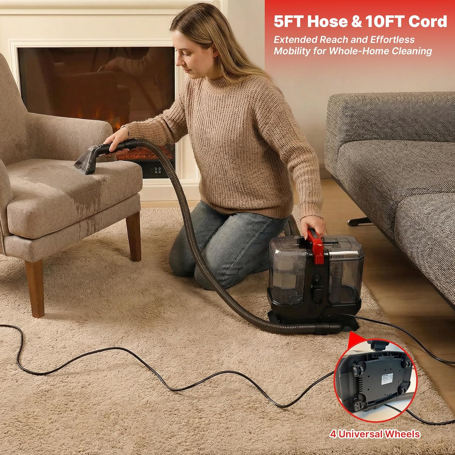 Shop-Vac® Portable Carpet Steam Cleaner - Image 8